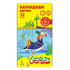 фото Карандаши цветные 12цв Каляка Маляка шестигранные металл. пенал