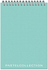 фото Блокнот А5 пласт.обл. 60л "Pastel Collection Mint/Blue" гребень, кл.