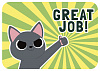 фото Настольное покрытие д/лепки 33*23см "Great job", Пчелка ТПК